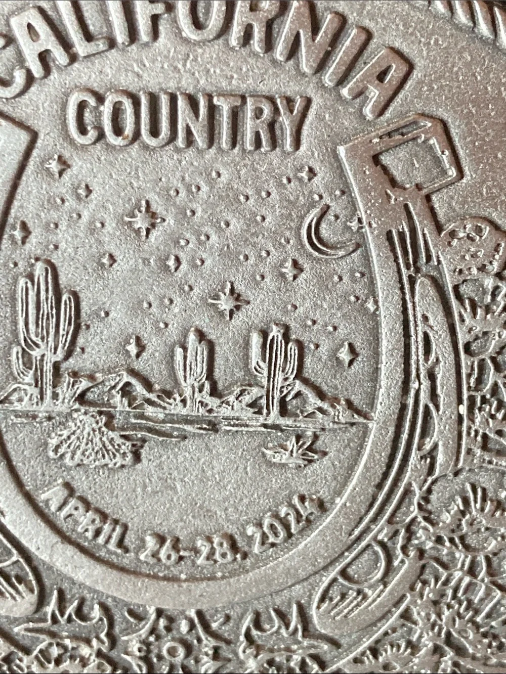 California Country Commemorative Belt Buckle